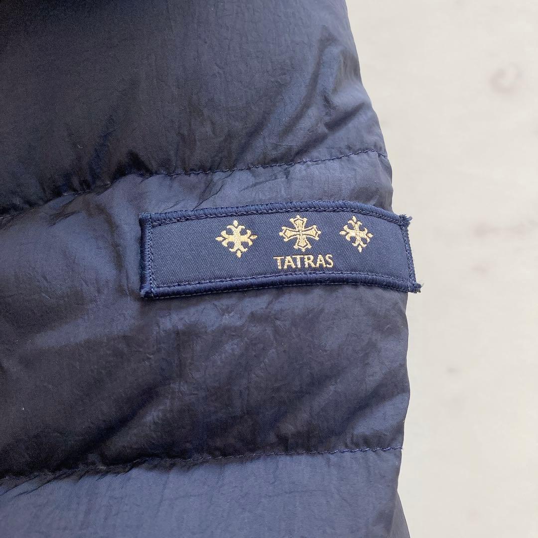 極美品　TATRAS タトラス　ポリテアマ　ダウンジャケット　ネイビー　03