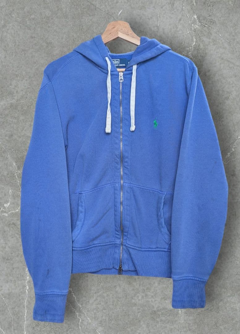 ソ*ダ様 ラルフローレン ダブルジップパーカー 古着 IDEAL 90s