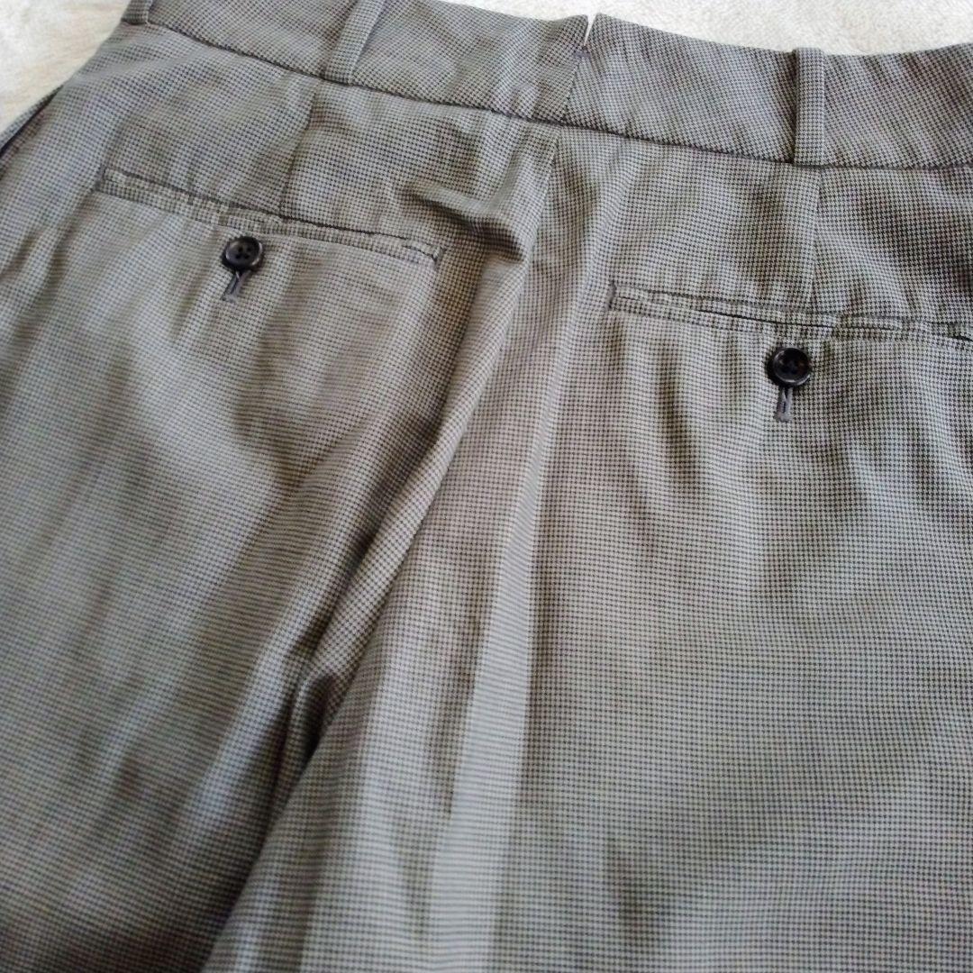 【マーガレットハウエル】2 千鳥 FINE WOOL POPLIN キュロット