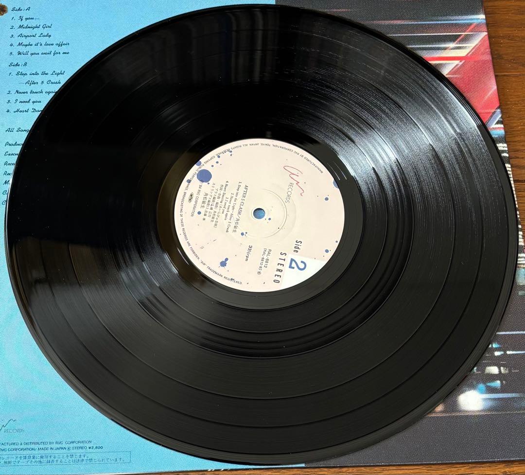 AFTER 5 CLASH TOSHIKI KADOMATSU 角松敏生　LP