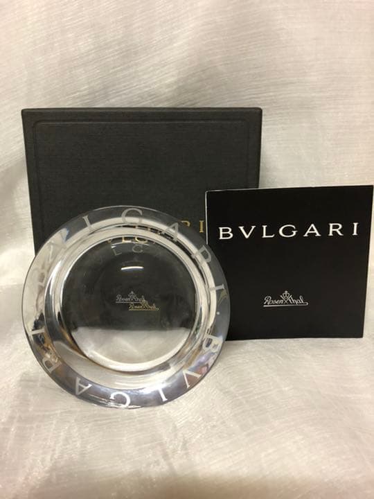 BVLGARI クリスタル　灰皿
