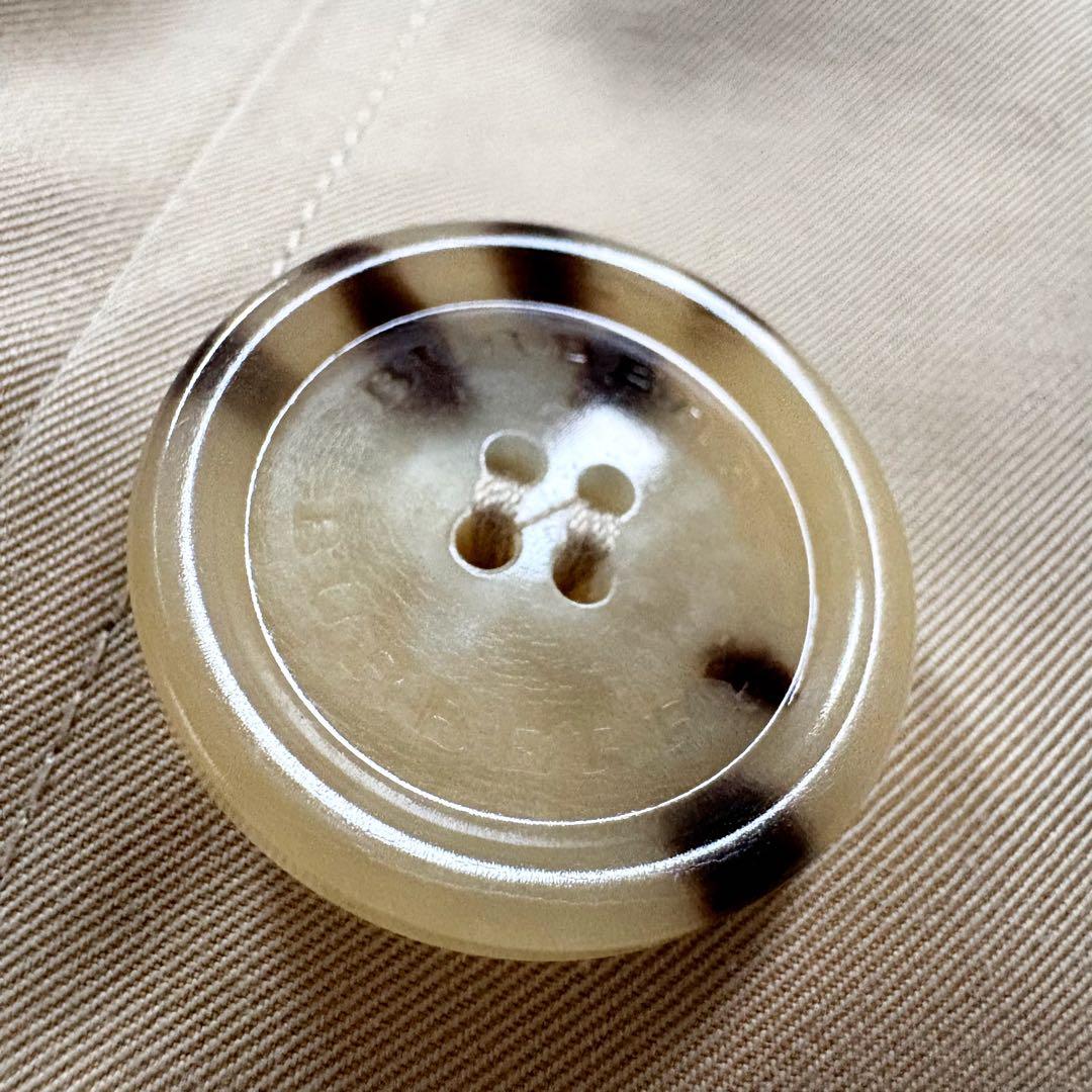 現行！　バーバリー　チェルシー　トレンチコート　ハニーベージュ　ノバチェック　S