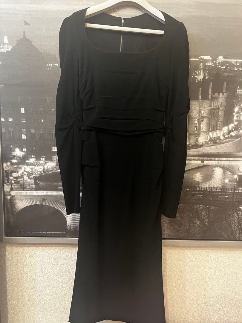 DOLCE&GABBANA ブラックドレス38