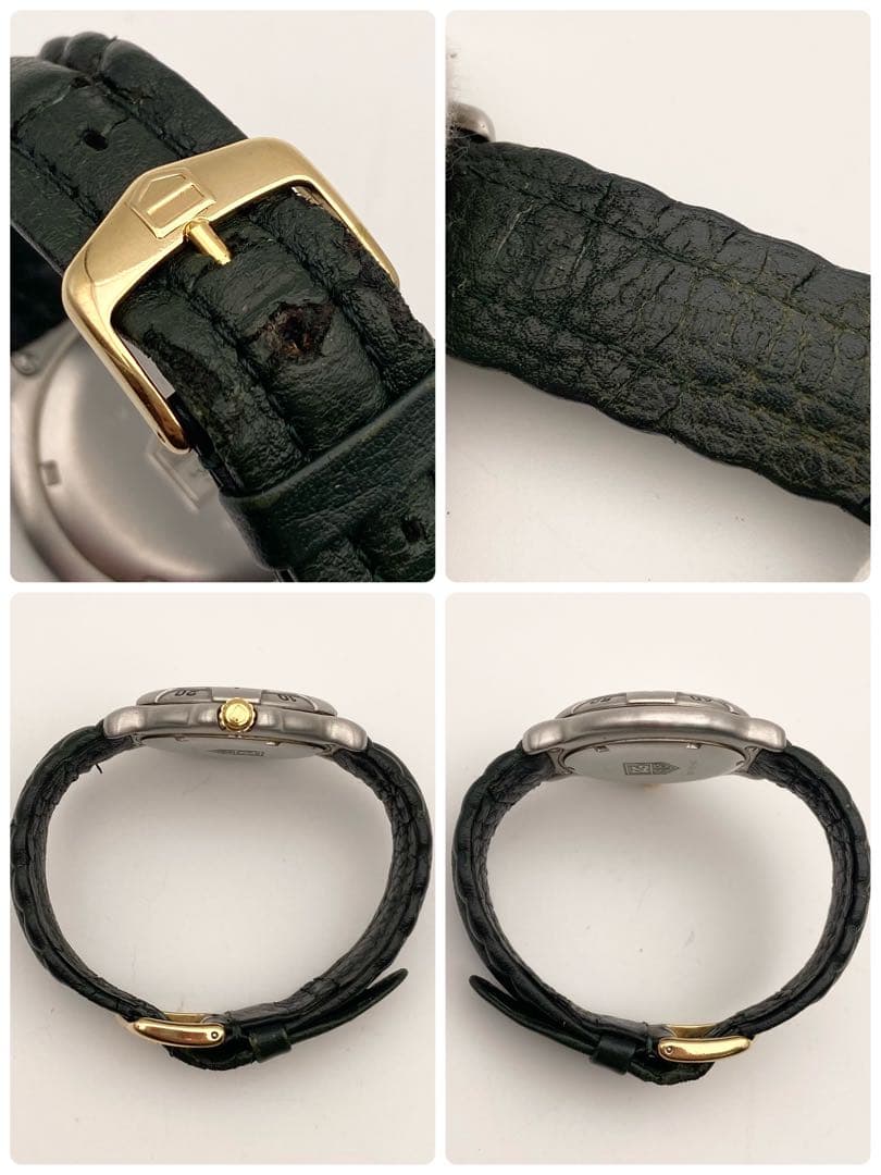 【稼働品】タグホイヤー クォーツ 腕時計 コンビ WH1151-K1 新品電池