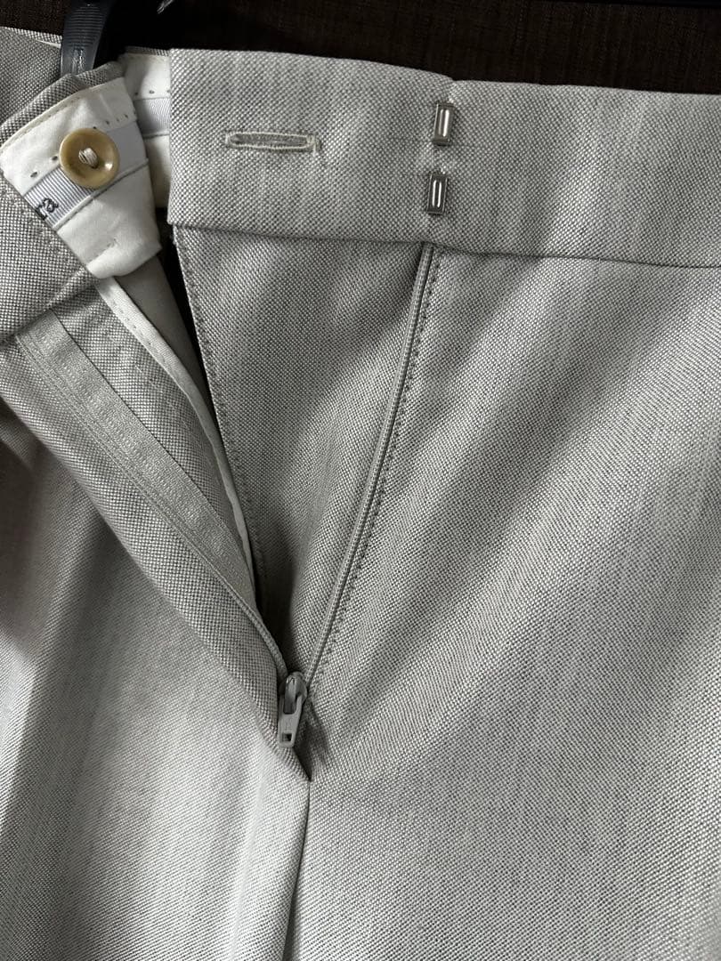 Max Mara グレー ビジネスパンツスーツ