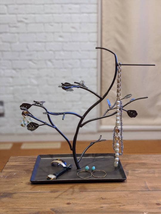 アイアン　ツリーアクセサリースタンド　アンティーク