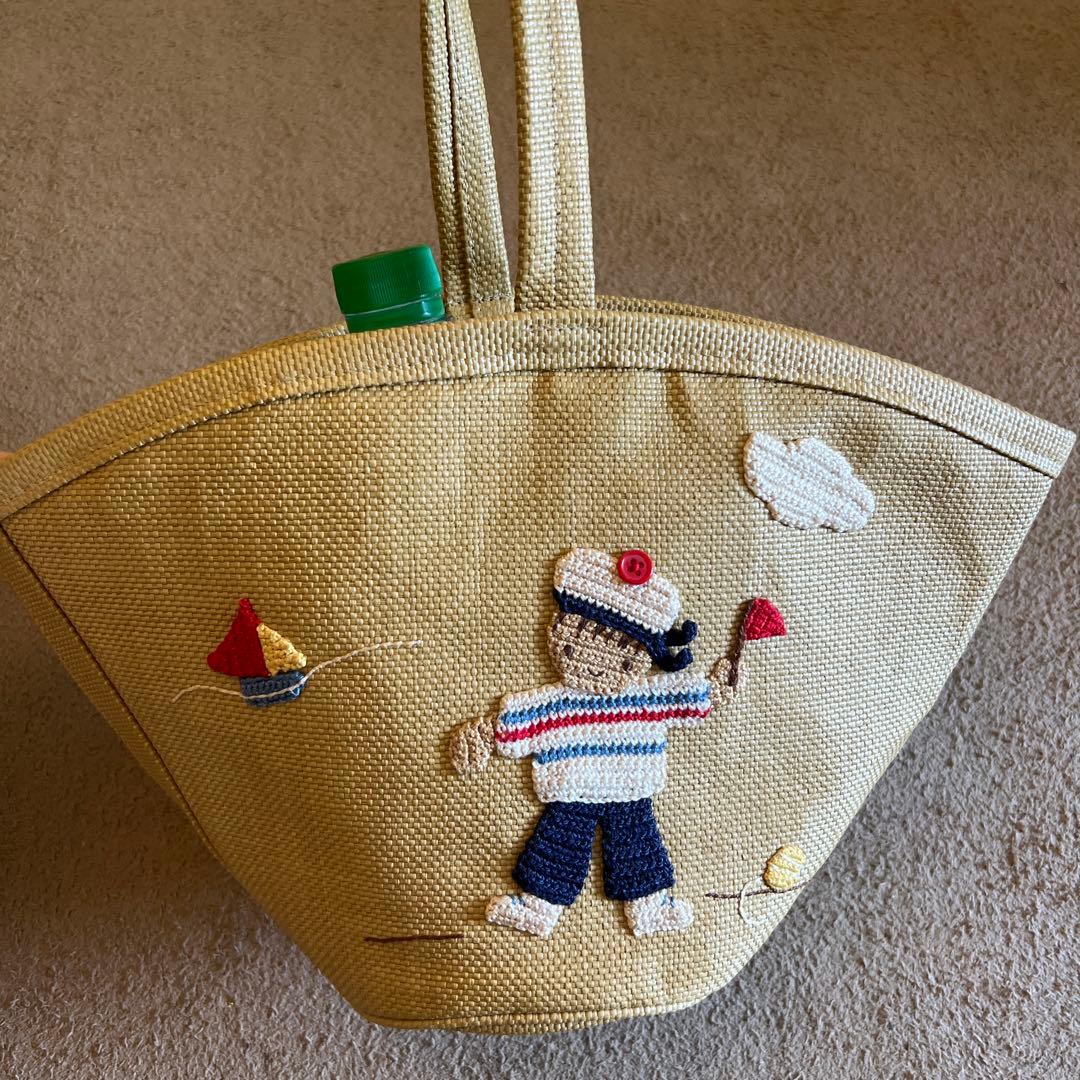 familiar ファミリア　夏　バック　カゴバッグ　男の子　女の子　海