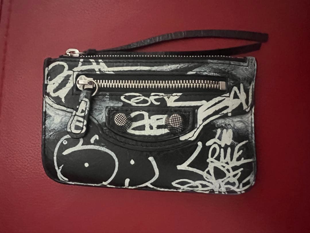 美品　BALENCIAGA グラフィティケース　小銭入れ　バレンシアガ