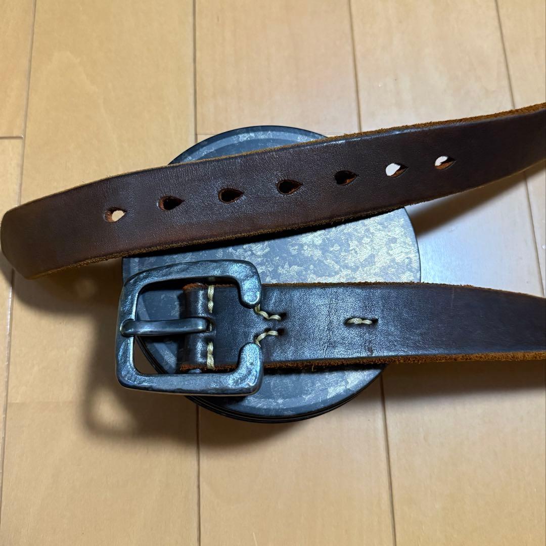 ビンテージワークス　Vintage Works ベルト　茶芯