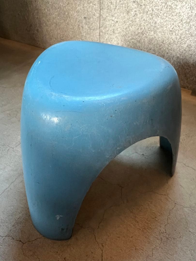 コトブキ社 エレファントスツール ビンテージオリジナル 柳宗理 ブルー