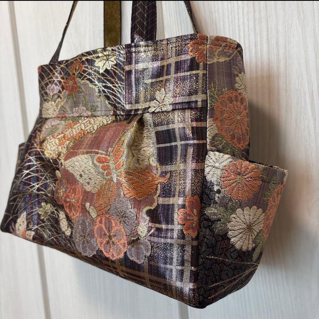 【専用】710-2、709-3、709-4、712-1）着物帯を使ったバッグ