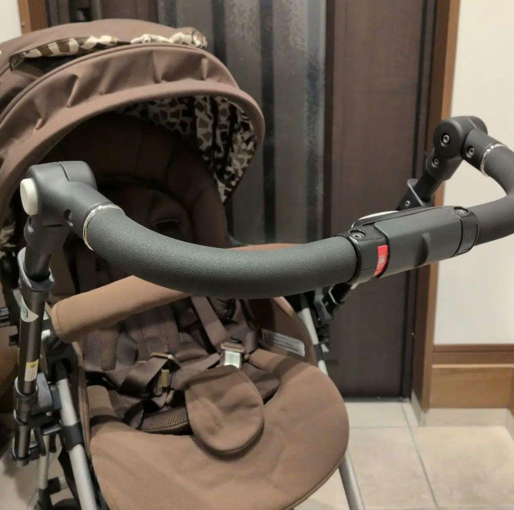 も*ぴ様 【超美品】Aprica ベビーカー ブラウン　バギー