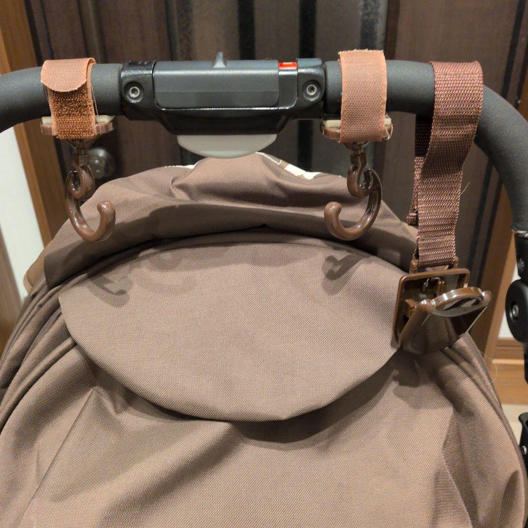 も*ぴ様 【超美品】Aprica ベビーカー ブラウン　バギー