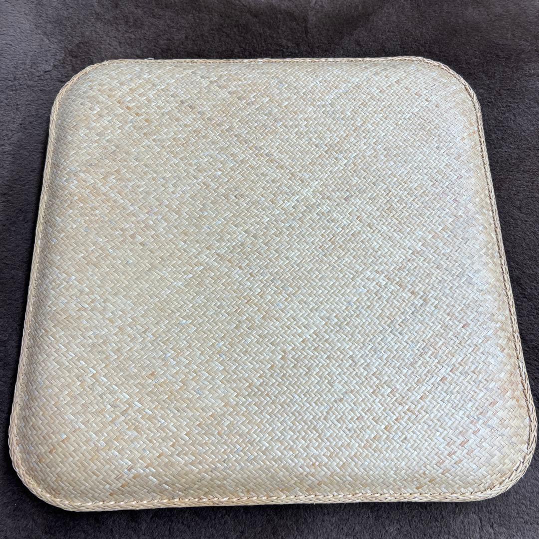 あじろ座布団　45×45cm 藤