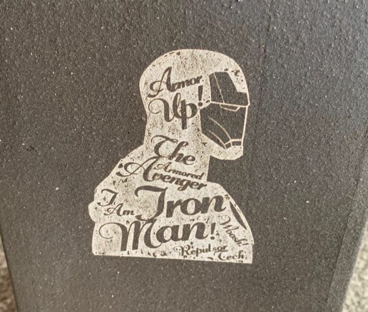 【レア】アイアンマン　信楽焼　傘立て