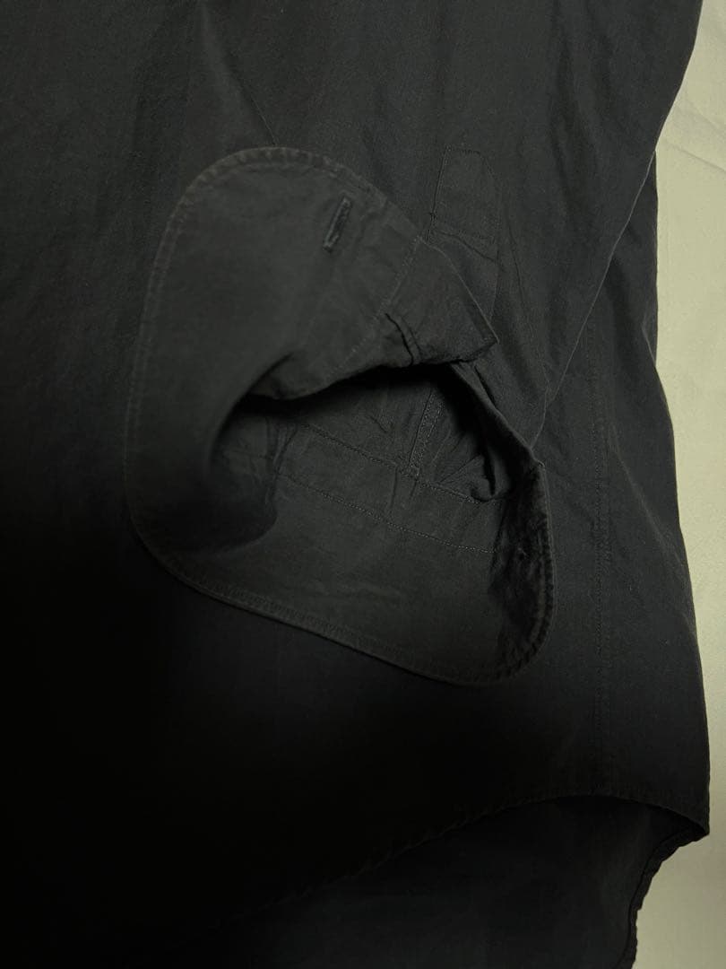 COMOLI コモリシャツ　ネイビーサイズ4