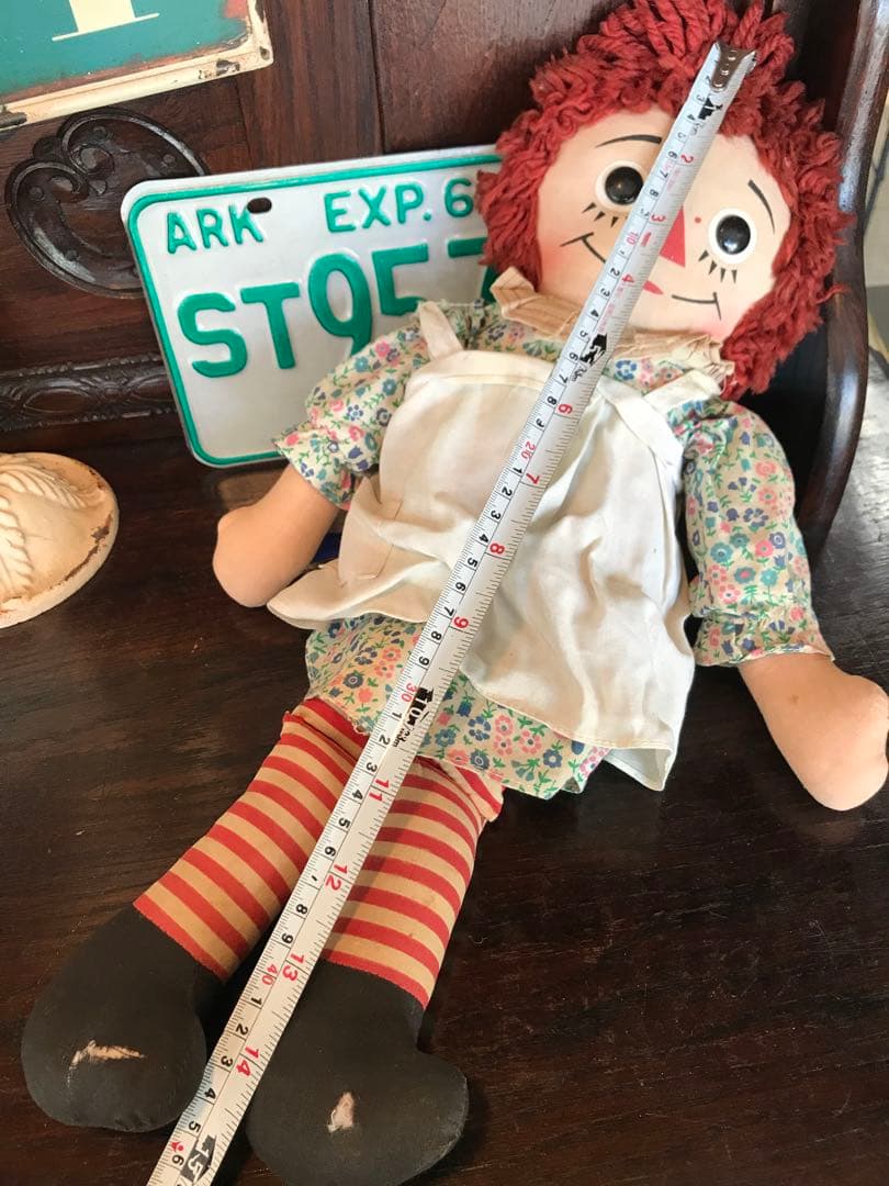 ラガディアン&アンディ　RAGGEDYANN ドール　ぬいぐるみ　ビンテージ