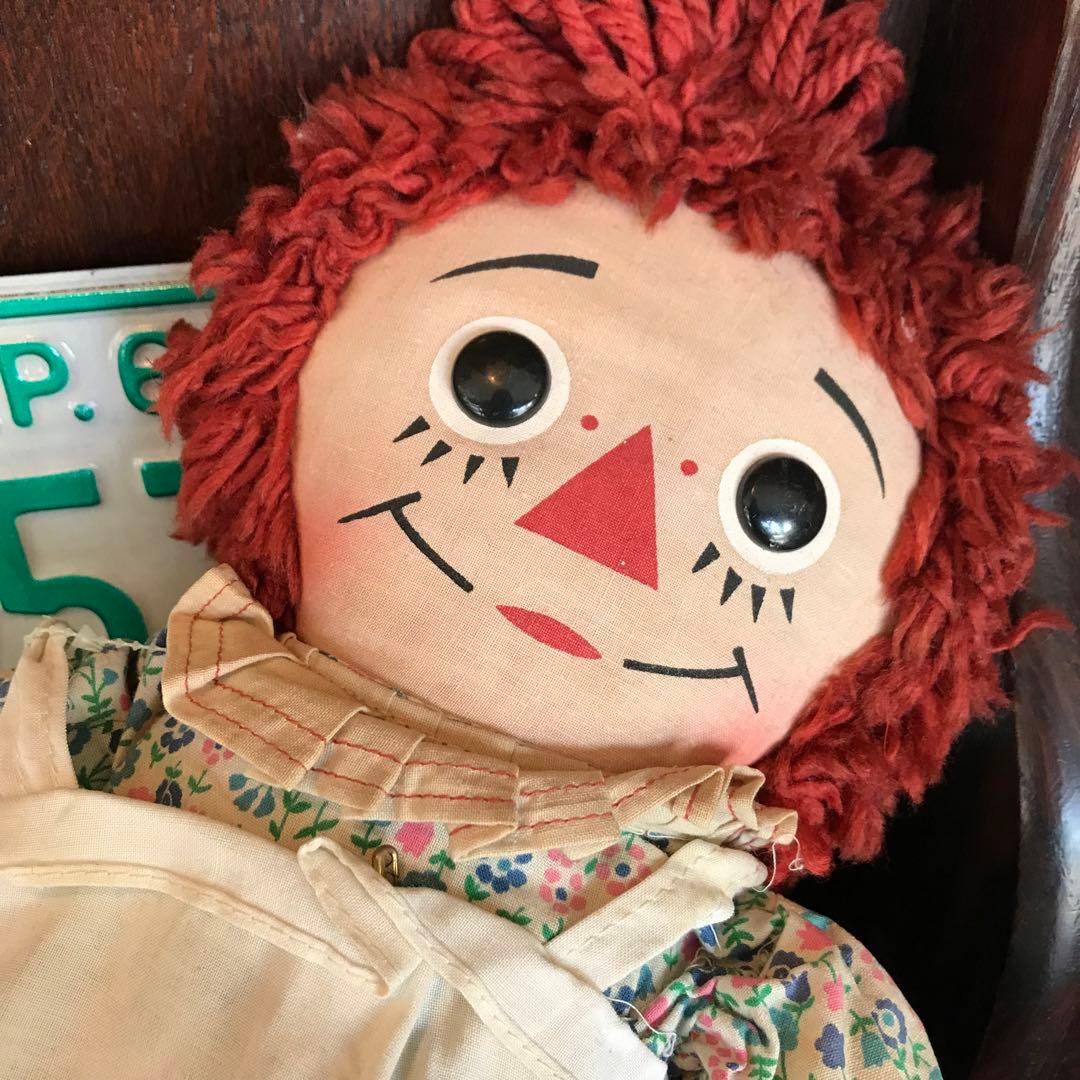 ラガディアン&アンディ　RAGGEDYANN ドール　ぬいぐるみ　ビンテージ