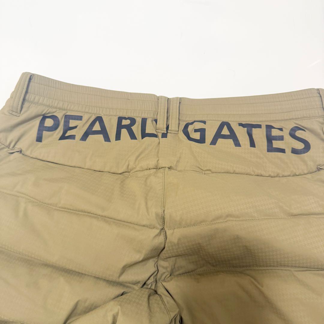 パーリーゲイツ　パンツ　中綿　ストレッチ　ベージュ　防寒　サイズ6　メンズ