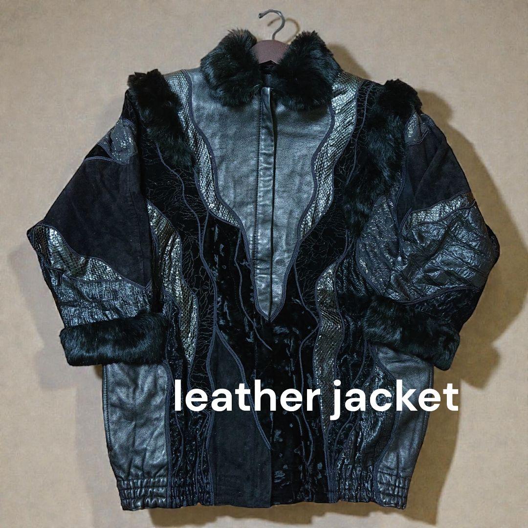 引越SALE価格 オーバーサイズ スペイン製 ドッキング レザージャケット