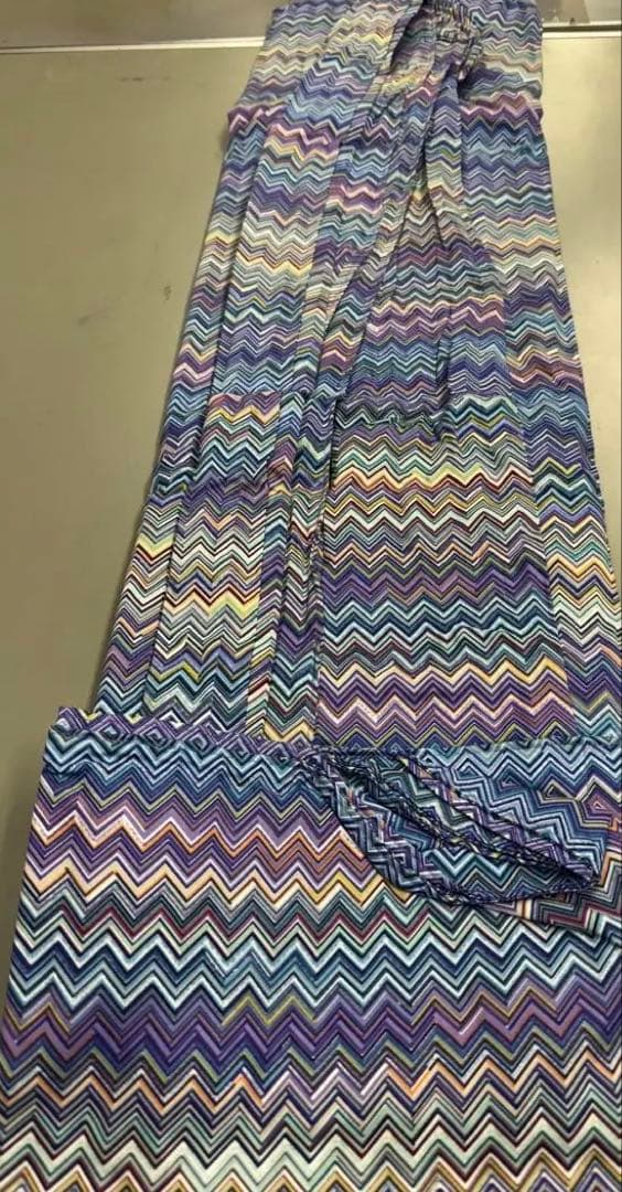 Missoni ミッソーニ 掛け布団カバー ジグザグ模様、マルチカラー