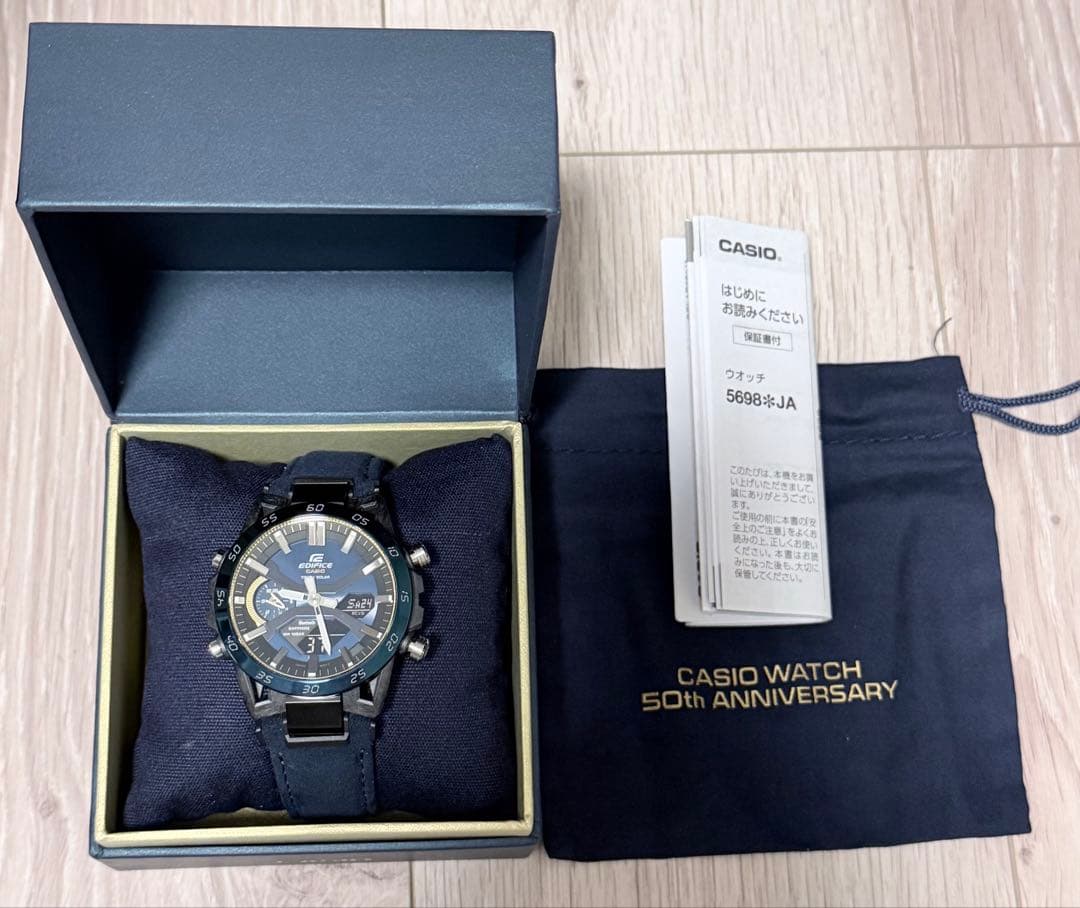 カシオ エディフィス EDIFiCE ECB-2000SS-2AJR