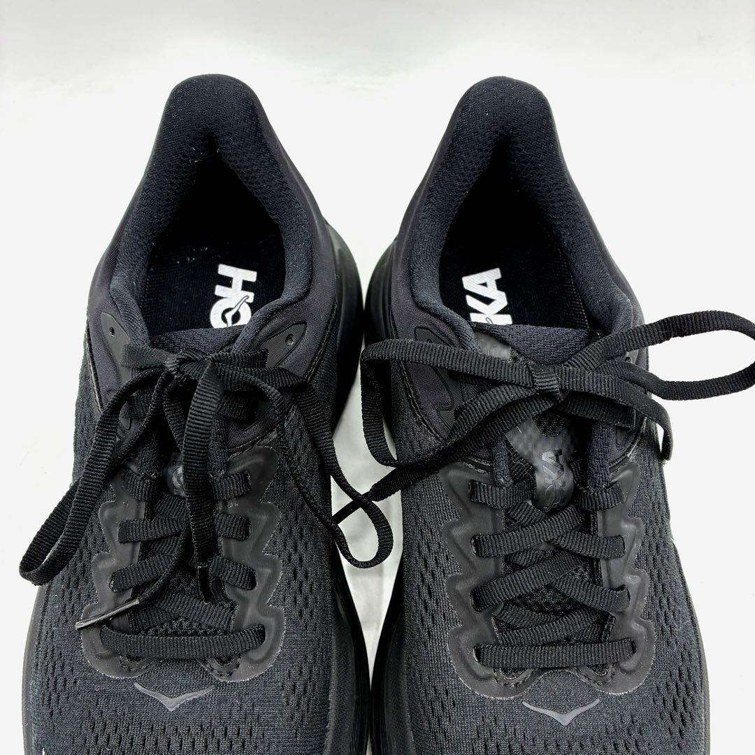 美品　ホカ　HOKA　レディース　W BONDI9　シューズ　24cm　ブラック