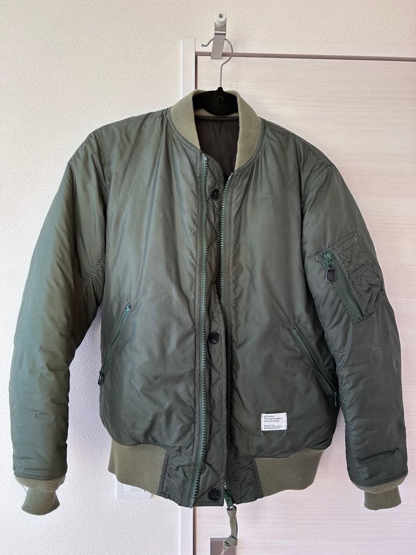 BEDWIN & The ベドウィン MA-1サイズ2オリーブ