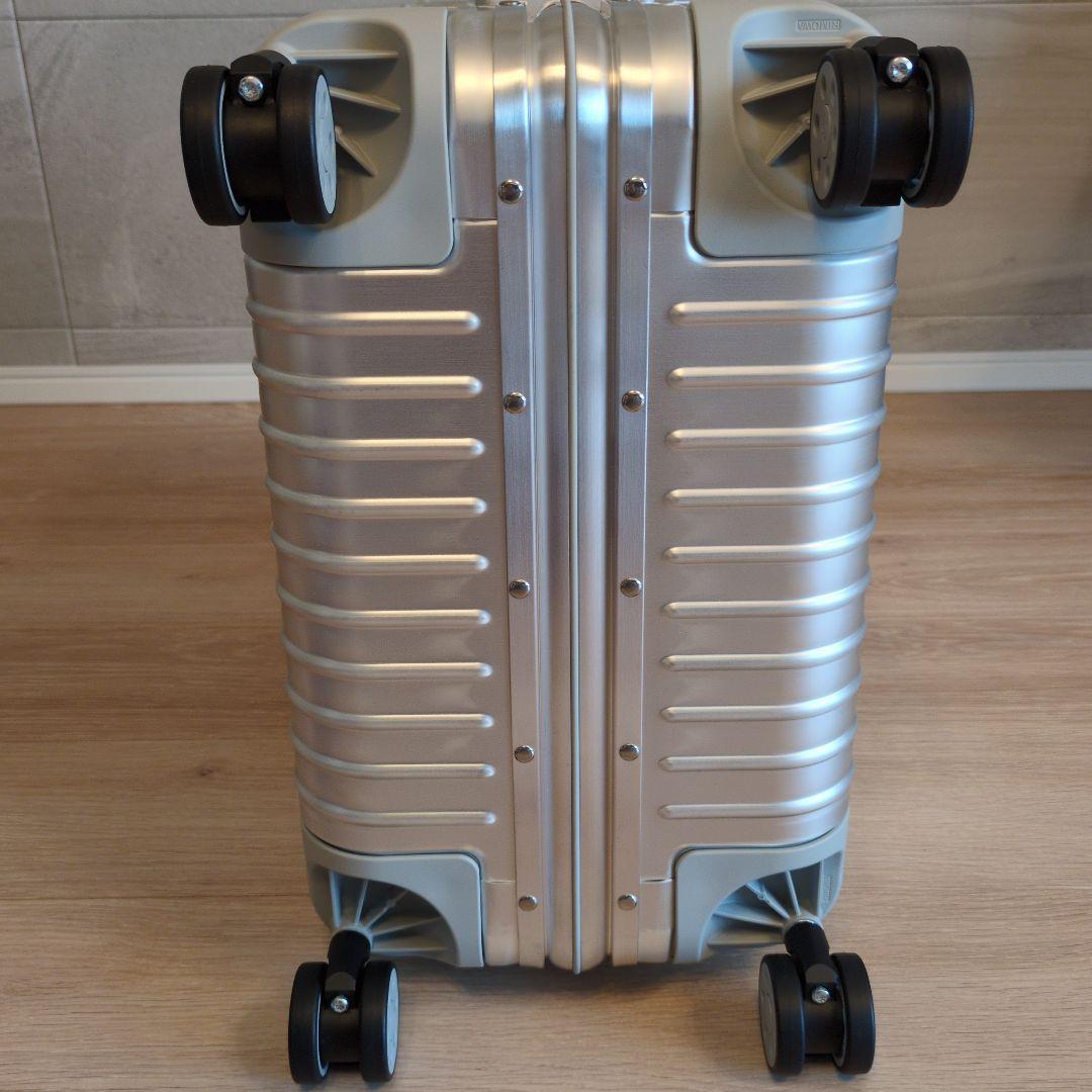 【新品未使用】RIMOWAキャビンプラス　布袋＆ラゲージタグ付き　49L