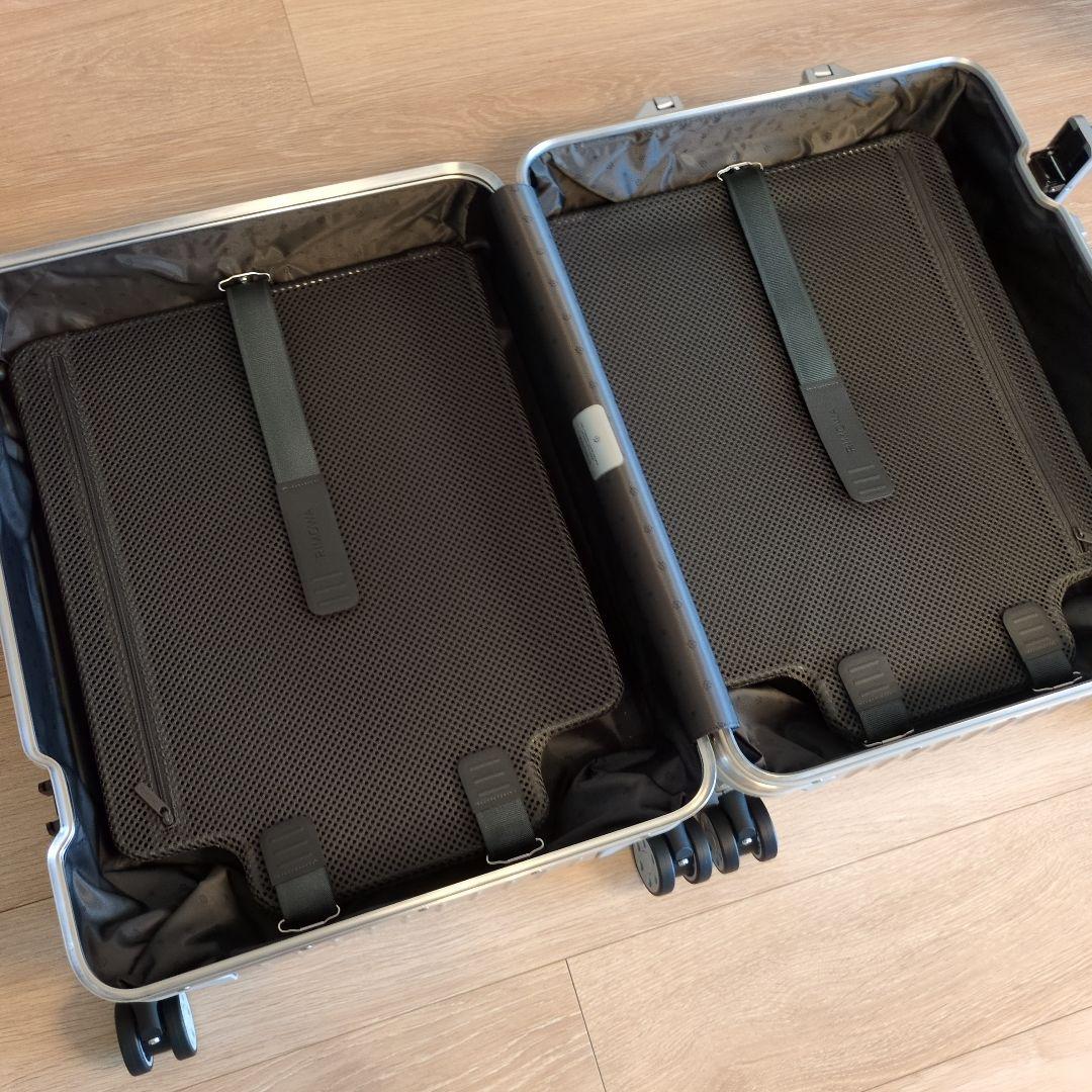 【新品未使用】RIMOWAキャビンプラス　布袋＆ラゲージタグ付き　49L