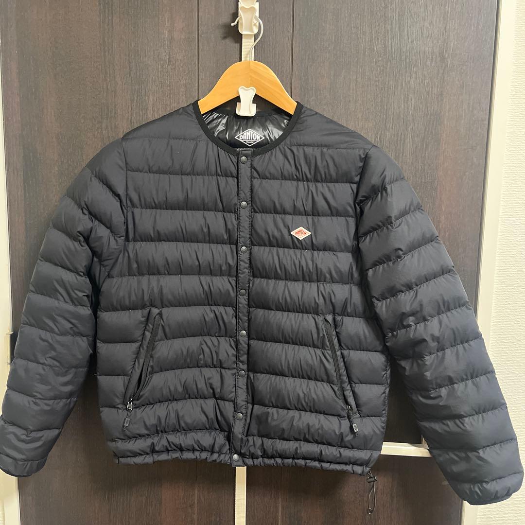 Dantonダントン インナーダウン ジャケット　ブラック M
