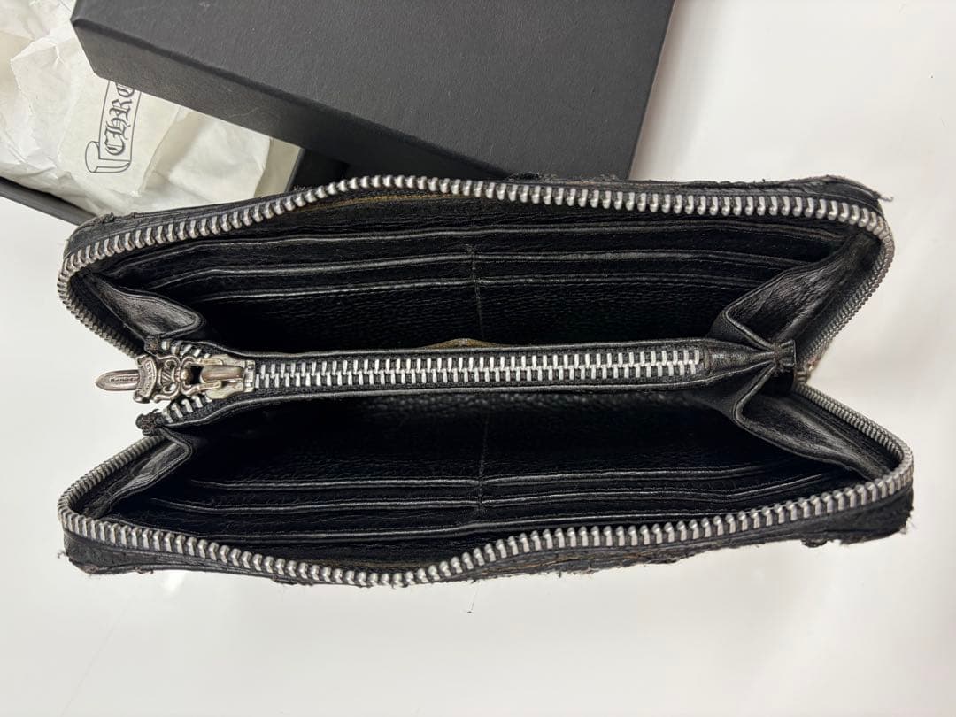 CHROME HEARTS クロムハーツ セメタリークロス 長財布
