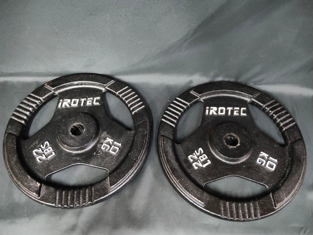 G*n様 IROTEC アイロテック アイアンプレート 10kg 2枚セット 計
