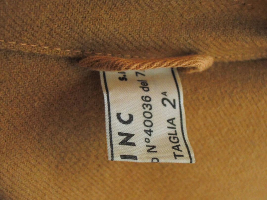 60s ヴィンテージ デッドストック イタリア軍 ホスピタルコート ミリタリー