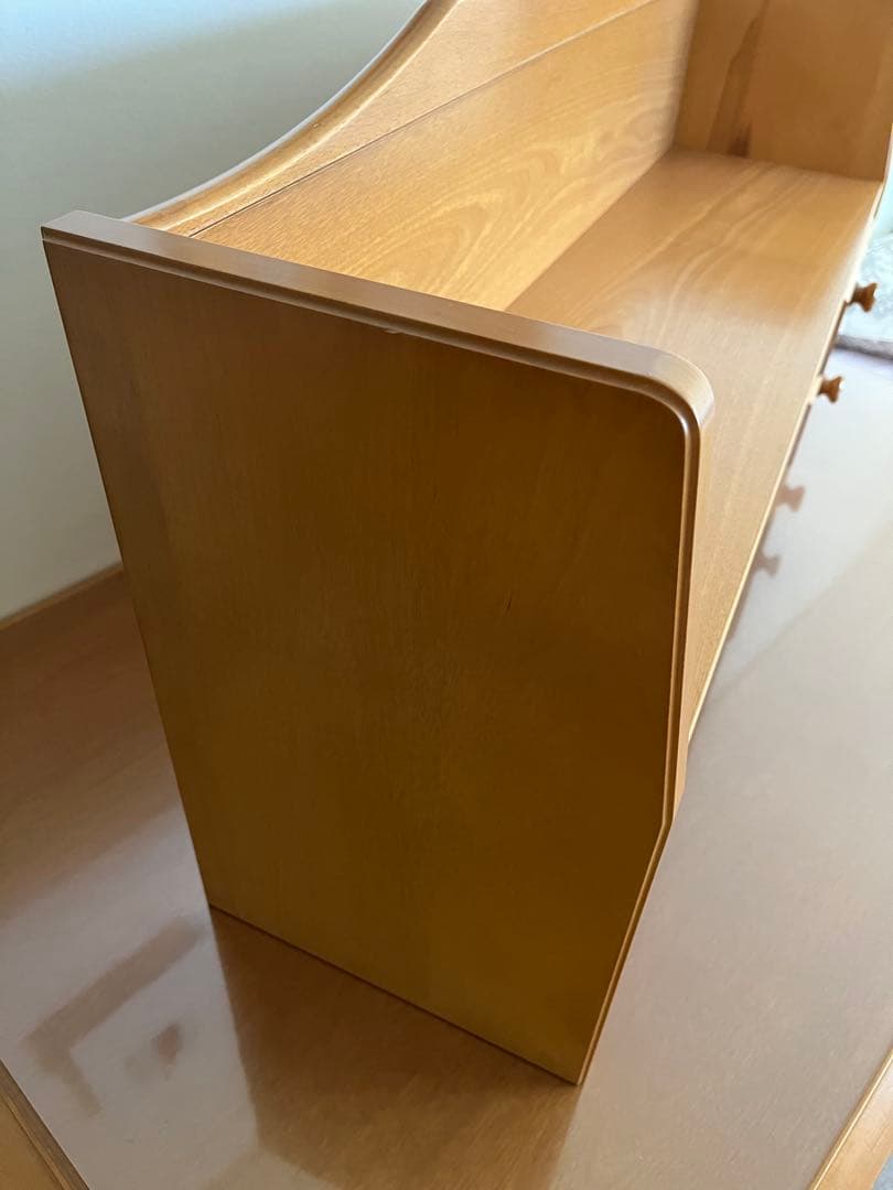 ＊美品＊ 天然木学習デスク棚