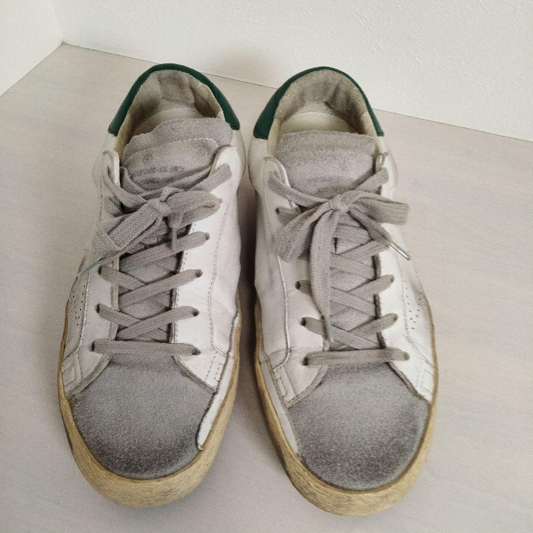 ゴールデングース スーパースター 38 スニーカー レザー スエード ホワイト