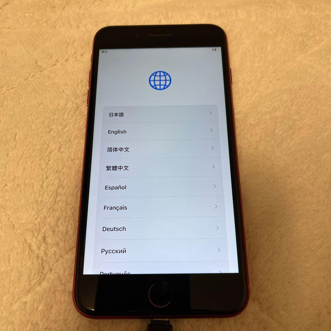 Apple iPhone 8 Plus レッド