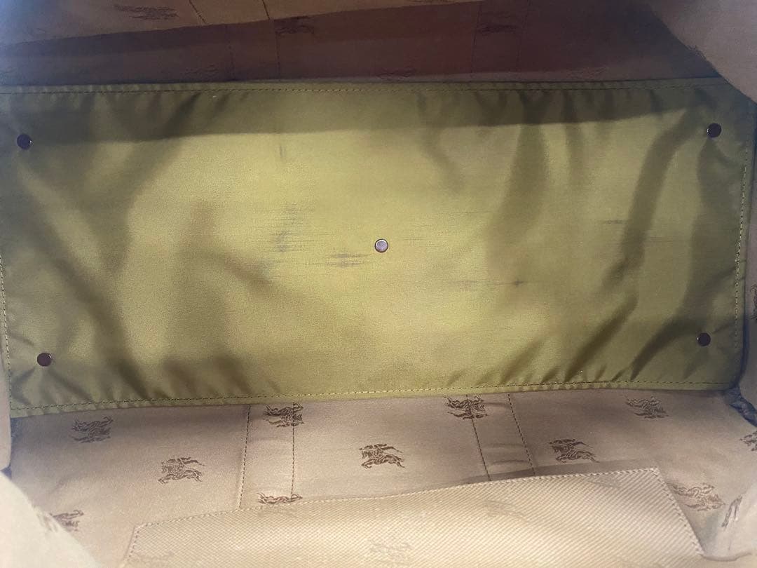 BURBERRY バーバリー ボストンバッグ チェック ベージュ