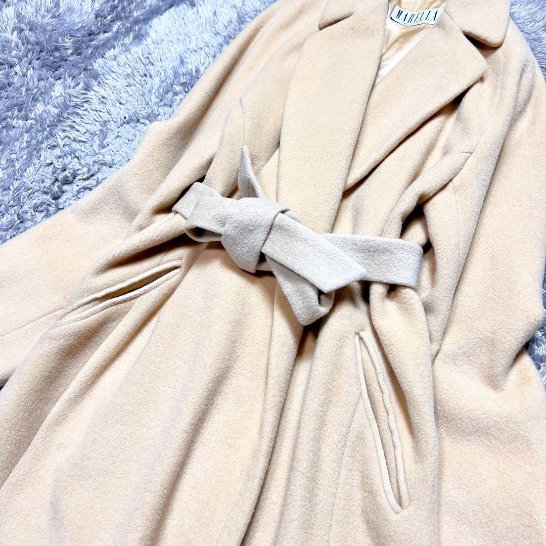 瑞希 Max Mara マレーラ カシミヤ チェスターコート M相当