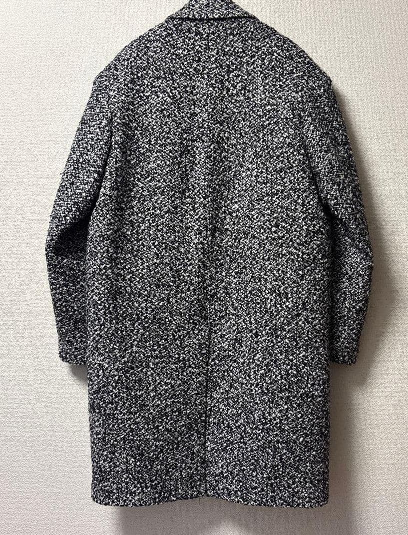 ザラZARA ブークレ　テクスチャーコート オーバーサイズ