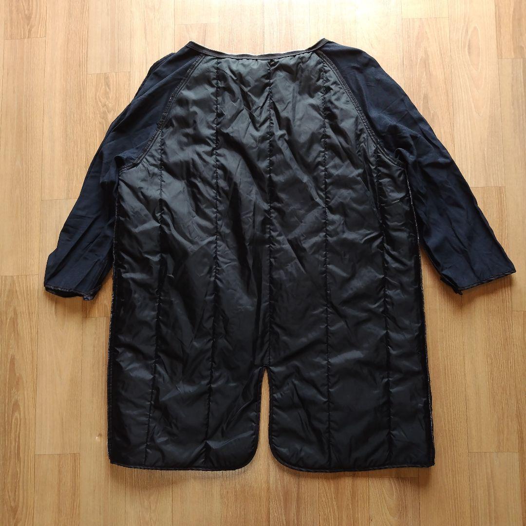 40S 米軍 実物 USN ブラックトレンチコート N0905