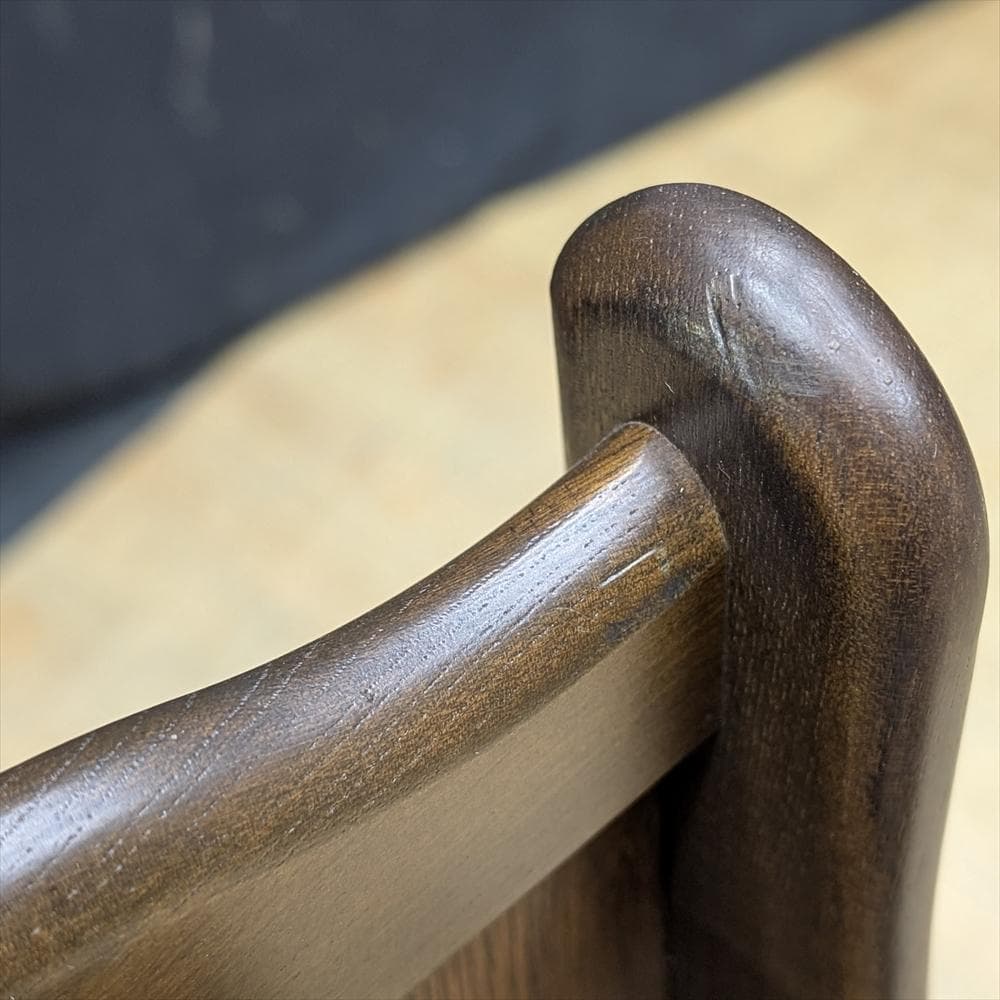 美品 カリモク 天然木　4足　４段　スリッパラック　スリッパ立て　玄関収納　靴