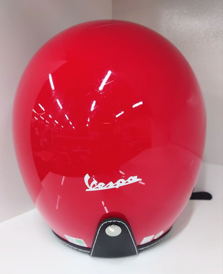 Vespa 純正 ジェットヘルメット レッド