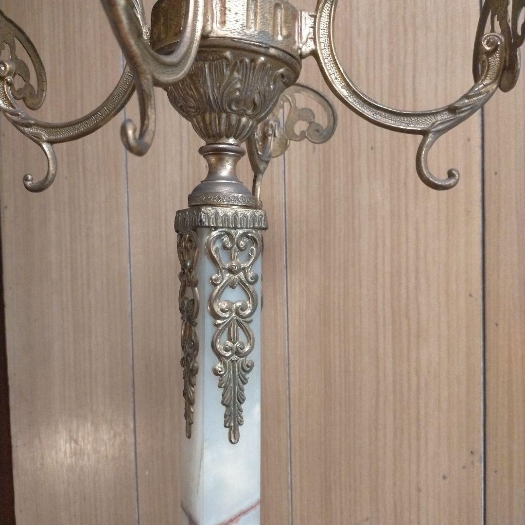 イタリア製 コートハンガー ハットスタンド コート掛け 帽子かけ 大理石 レトロ