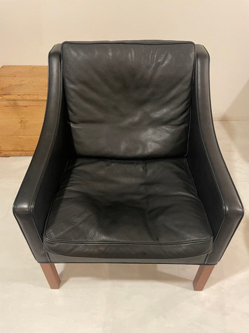 フレデリシア ボーエモーエンセン　クラブチェア　2207 1シーター ブラック