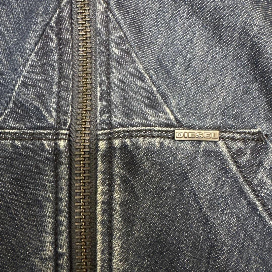 DIESEL BAS-CUT DENIM COLLECTION パーカー