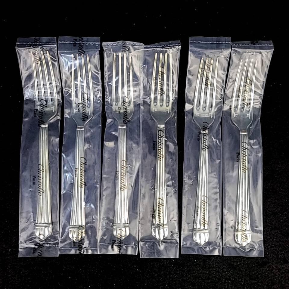 〇未使用〇クリストフル　アリア　6本　スタンダードフォーク