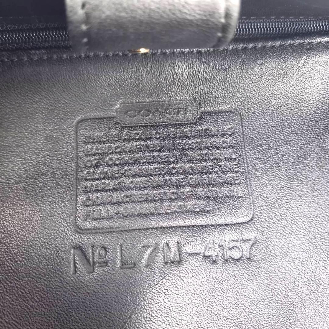 ✨良品✨ COACH オールドコーチ トートバッグ レザー ブラック 肩掛け