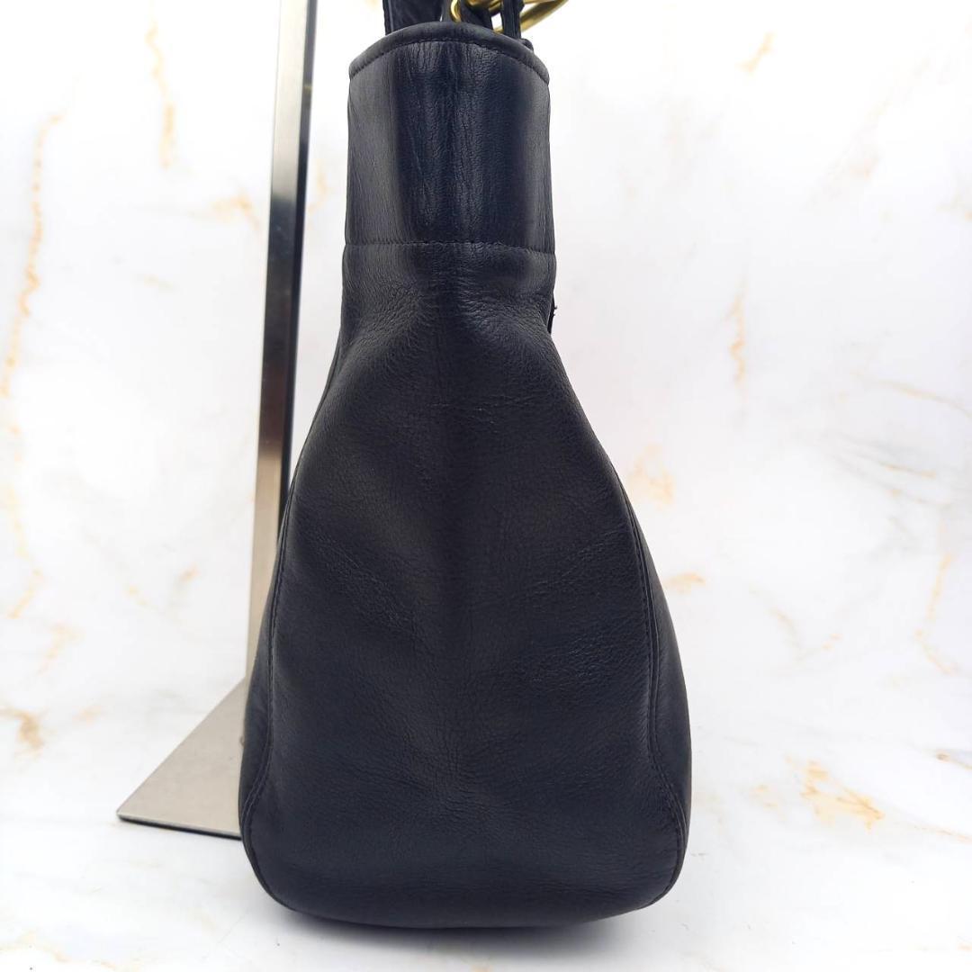 ✨良品✨ COACH オールドコーチ トートバッグ レザー ブラック 肩掛け