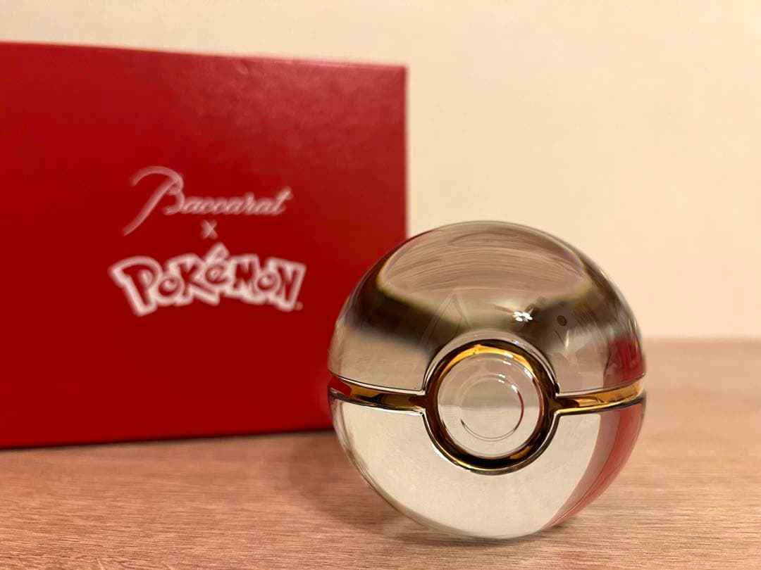 バカラ ポケモンコレクション モンスターボール　ペーパーウェイト　新品未使用